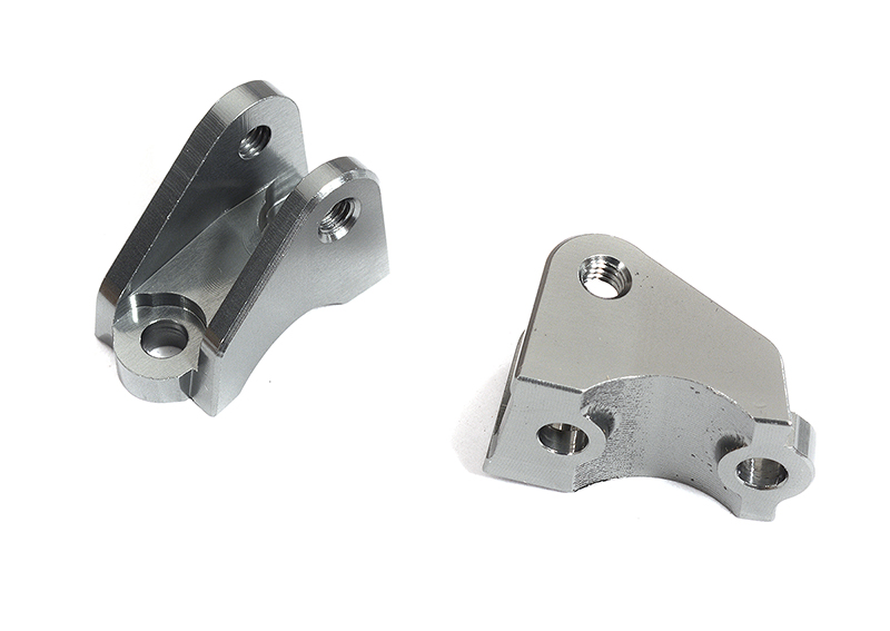 Machined Gun Axle Lower Suspension Linkage Mounts for Tamiya Scale Off-Road CC02