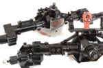 Billet Machined F & R Axle Assembly for 1/10 SCX10 Crawler w/ 4-Link Suspension - Image 3