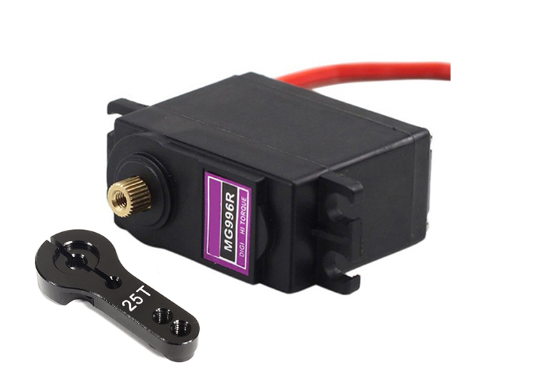 C30416 V3 Digital MG996R Standard Size Metal Gear Servo 12kg 0.14s w/ Metal Horn - Image 1