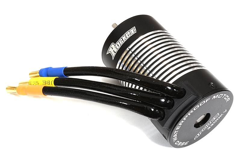 Surpass Hobby Black 3660 Sensorless Brushless Motor 3300kV with 3.17mm Shaft