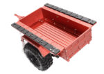 Realistic Leaf Spring 1/10 Size Utility Box Trailer for Scale Crawler Truck - Image 4