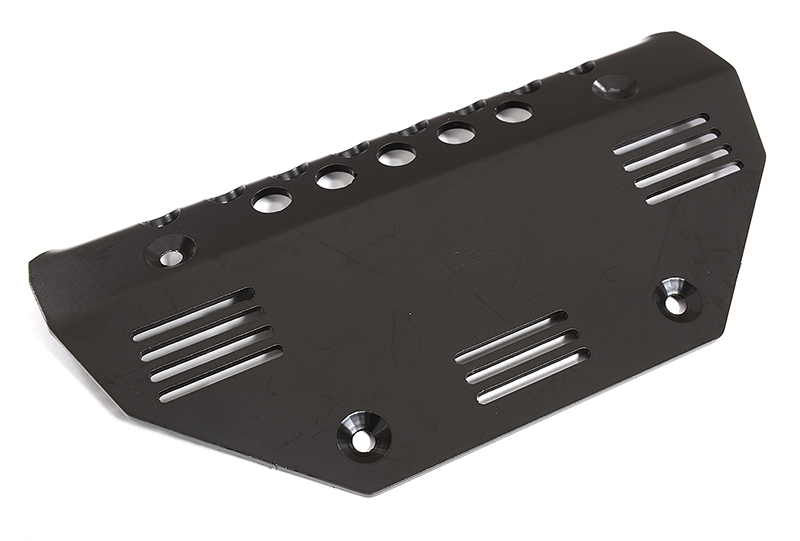 Stainless Steel Front Skid Plate for Traxxas TRX-4 G500 & AMG63 - Black