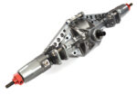 Billet Machined T12 Rear Axle for Axial 1/10 SCX-10 Dingo Honcho Jeep - Gunmetal - Image 2