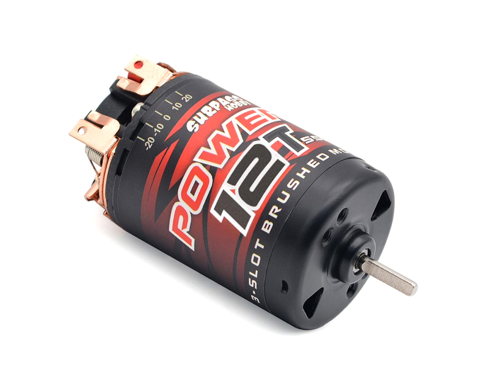 C30763 Surpass Hobby Crawler 550 Size 12T 3-Slot Stator Brush Motor for 1/10 RC - Image 1