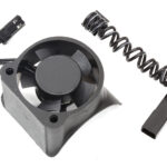 Air Scoop Shroud w/ High Speed Cooling Fan 30x30mm JST Plug 6V-8.4V 23,000rpm