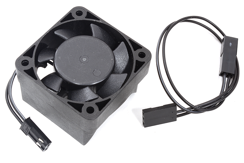 C30770 Air Scoop Shroud w/ High Speed Cooling Fan 40x40mm JST Plug 6V-8.4V 14,000rpm - Image 1