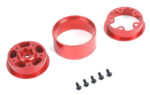 Billet Machined Alloy Wheels (2) for Axial 1/24 SCX24 Rock Crawler - Image 2