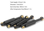 Billet Machined Alloy Shocks (4) for Axial 1/24 SCX24 Rock Crawler - Image 2