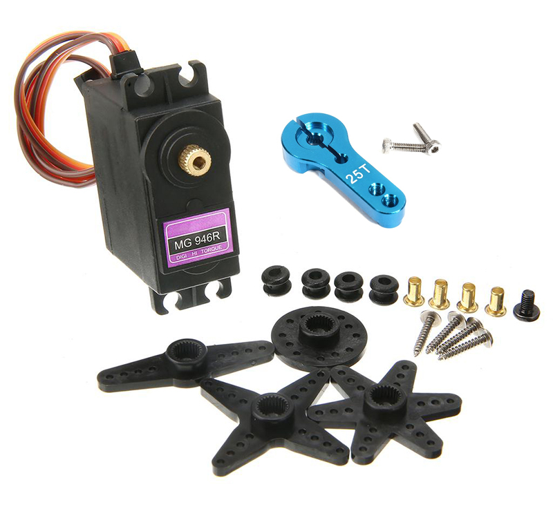 C30817 V3 Digital MG946R Standard Size Metal Gear Servo 14kg 0.15s w/ Metal Horn - Image 1