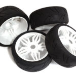 Tires, Wheels & Inserts TK33 Style w/ 17mm Hex for 1/8 Buggy Size 4pcs OD=103mm