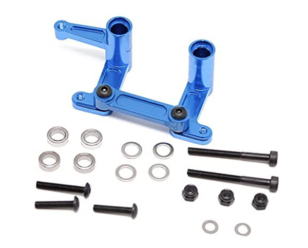 C30913BLUE Alloy Steering Bellcrank Set for Traxxas 1/10 Slash 2WD (3743) - Image 1