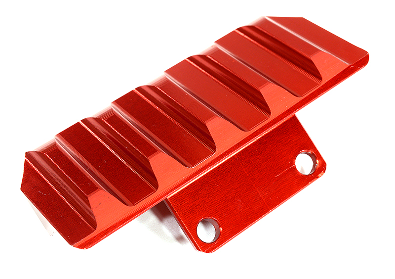 C30932RED Alloy Front Skid Plate for Arrma 1/8 Talion 6S BLX & Typhon 6S BLX (AR330230) - Image 1