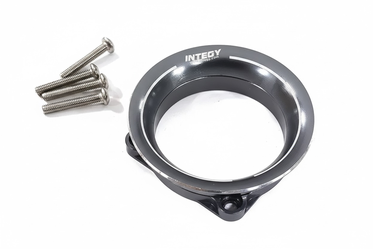 C30945GUN Aluminum Cold Air Intake Ram Funnel for 40x40mm Size Cooling Fan - Gun - Image 1