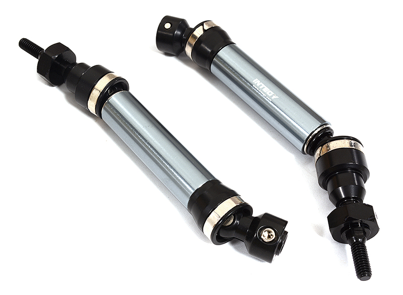 C30949GUN Front Universal Drive Shaft (2) for Traxxas 1/10 Slash 4X4 & Stampede 4X4 6851X - Image 1