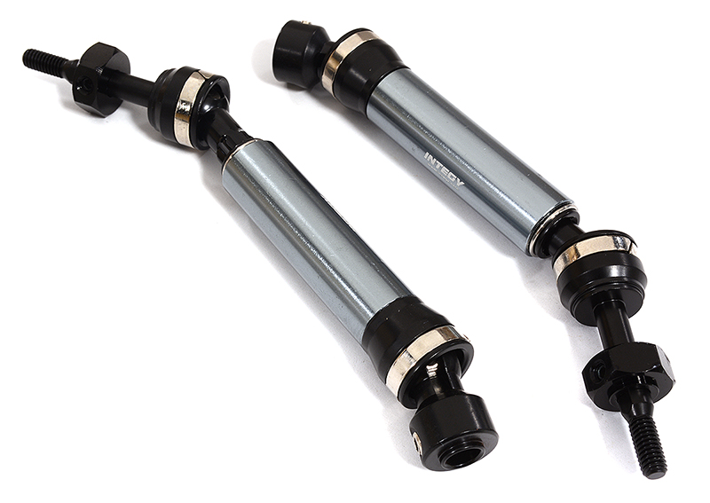 C30950GUN Rear Universal Drive Shaft (2) for Traxxas 1/10 Slash 4X4 & Stampede 4X4 6852X - Image 1