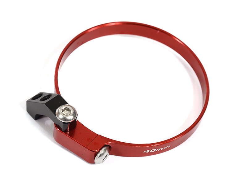 C30962RED Alloy Clamp Type Cooling Fan Mount for 40mm Size Electric R/C Motor - Image 1