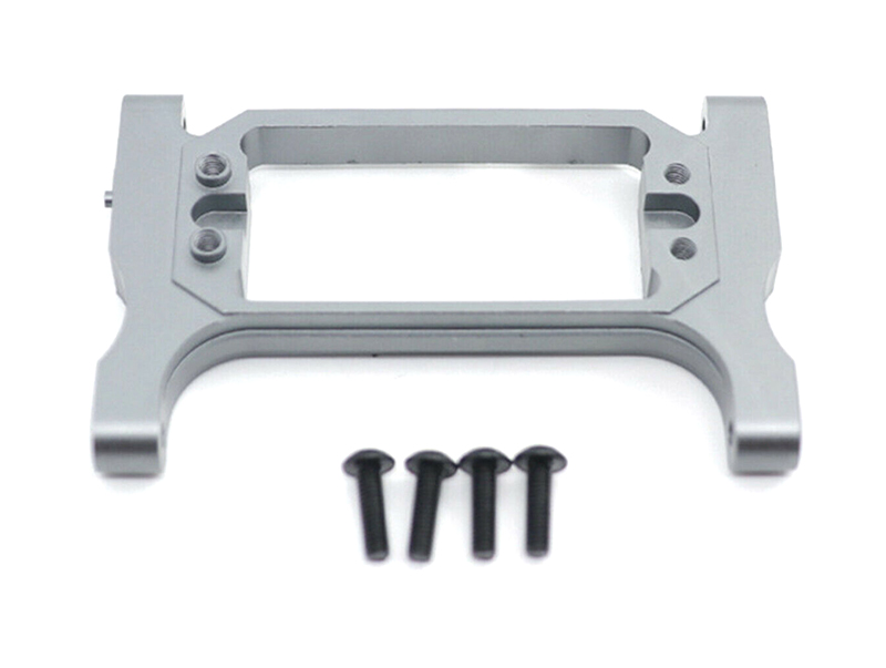 C31029GUN Alloy Machined Front Steering Servo Mount for Traxxas TRX-4 Crawler - Image 1