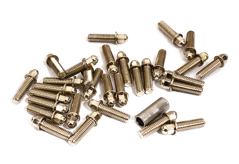 C31045 Hex Head Cap Screw M3X10mm Size 30pcs - Image 1