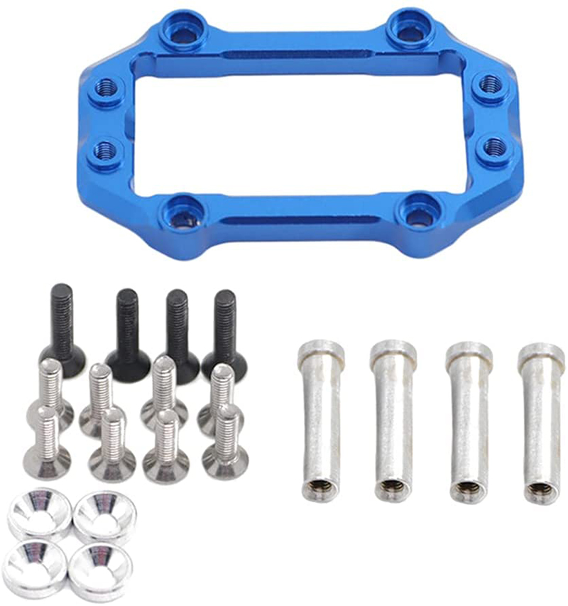 C31078BLUE Alloy Steering Servo Mount for Arrma 1/8 Kraton 6S BLX AR320430 - Image 1