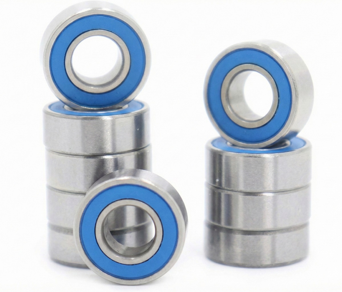 C31098 Low Friction Rubber Sealed Ball Bearings (10) 5x11x4mm for RC Vehicles - Image 1