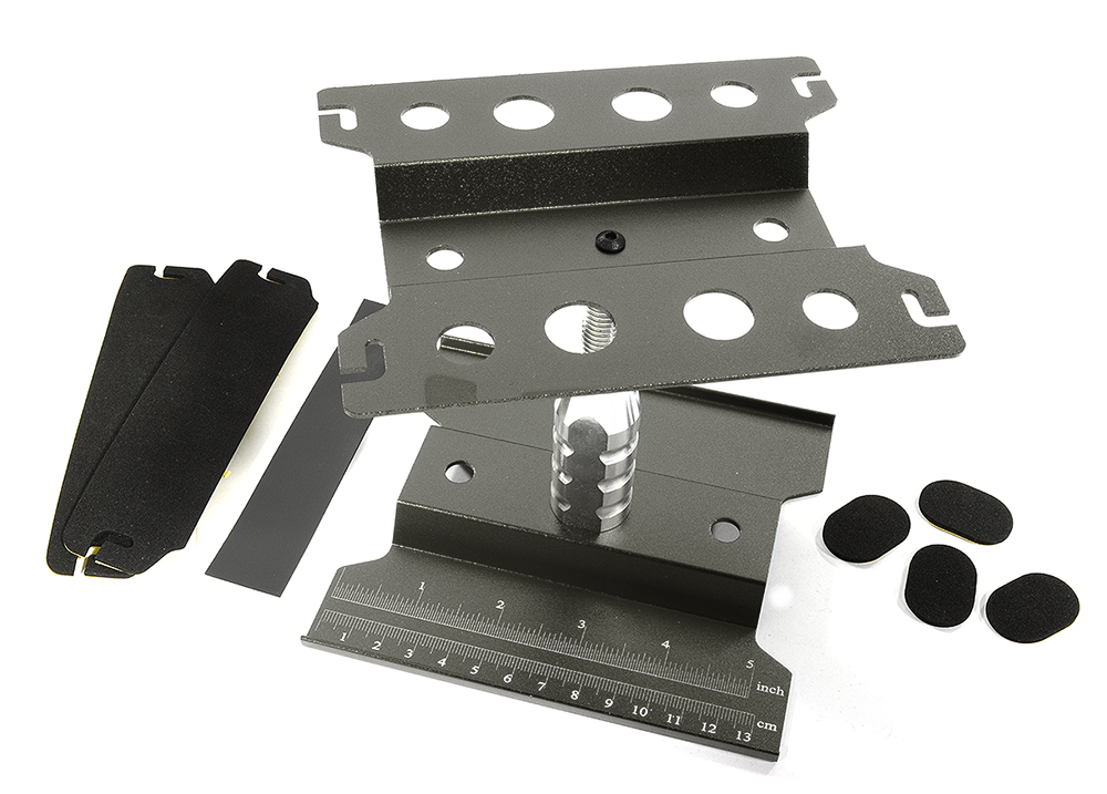 C31188GUN Universal Car Stand Workstation for 1/10 & 1/8 Size (140x120x130mm) - Image 1