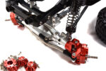 Billet Machined 1/10 HCX10 Trail Roller 4WD Off-Road Scale Crawler Kit 313mm WB - Image 2
