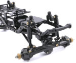 Complete Alloy Conversion Kit w/ 133 Wheelbase for Axial 1/24 SCX24 C10 Crawler - Image 4