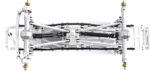 Complete Alloy Conversion Kit w/ 133 Wheelbase for Axial 1/24 SCX24 C10 Crawler - Image 3