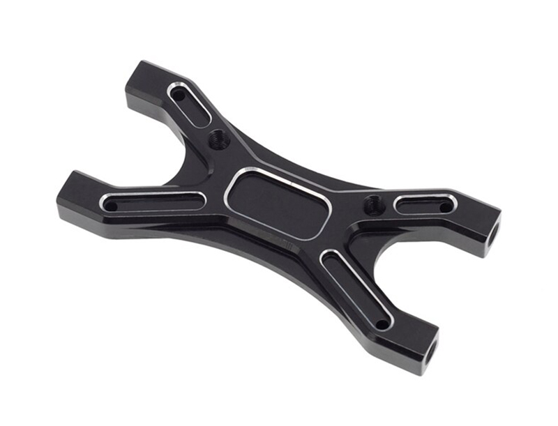 C31245BLACK Rear Wing Mount Brace for Arrma 1/7 Limitless All-Road Speed Bash ARA320524 - Image 1