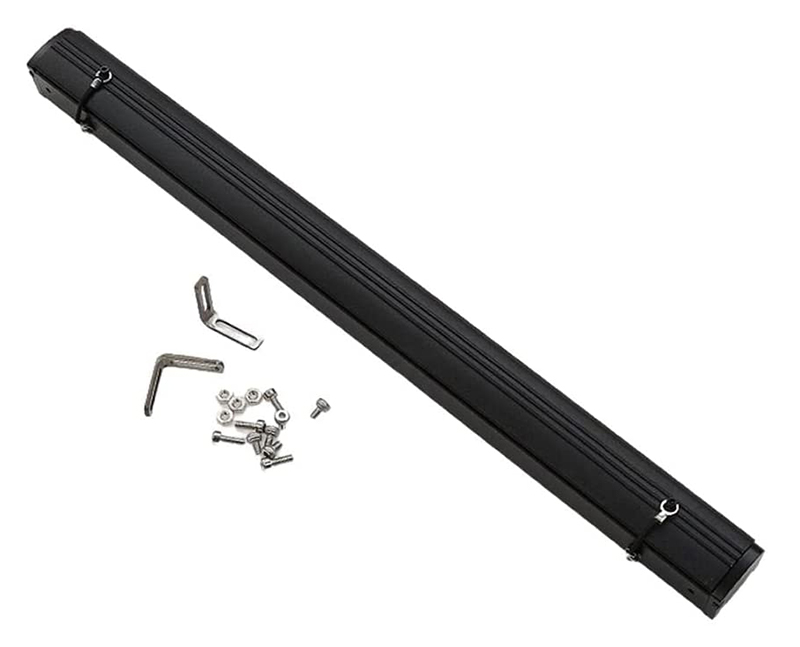C31250BLACK Realistic Side Awning Camping Tent Sunshade for Traxxas TRX-4 & Axial SCX10 III - Image 1