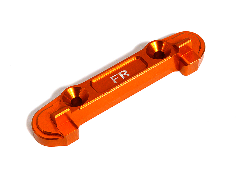 C31308ORANGE Billet Machined Front-Rear Arm Brace for Losi 1/10 Lasernut U4 4WD Brushless RTR - Image 1