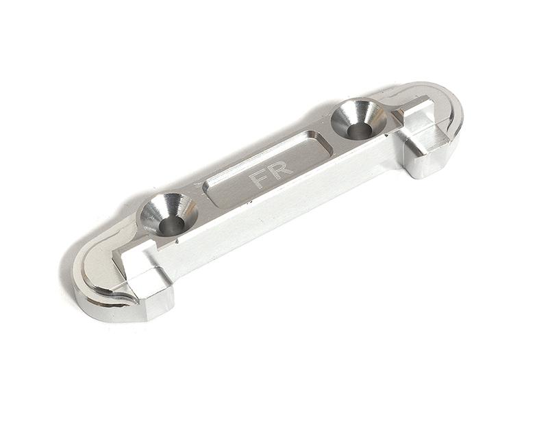 C31308SILVER Billet Machined Front-Rear Arm Brace for Losi 1/10 Lasernut U4 4WD Brushless RTR - Image 1