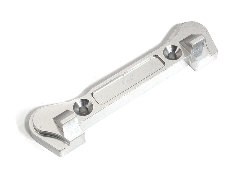 C31311SILVER Billet Machined Rear-Front Arm Brace for Losi 1/10 Lasernut U4 4WD Brushless RTR - Image 1