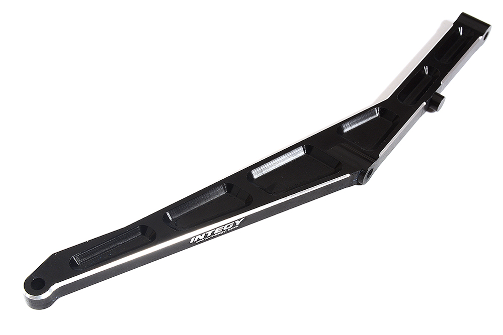C31313BLACK Billet Machined Rear Chassis Support for Losi 1/10 Lasernut U4 4WD Brushless RTR - Image 1