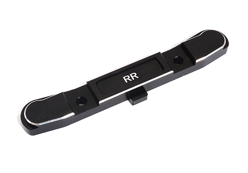 C31317BLACK Billet Machined Rear-Rear Arm Brace for Losi 1/10 Lasernut U4 4WD Brushless RTR - Image 1