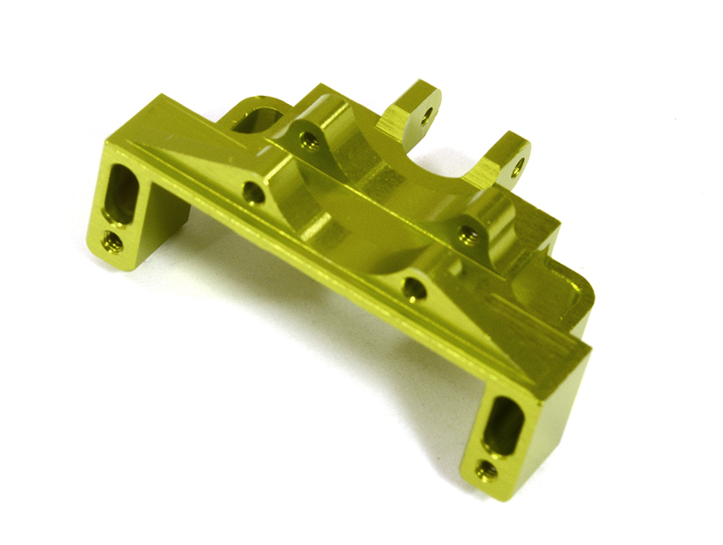 C31318GREEN Billet Machined Servo Mount for Axial 1/24 SCX24 Rock Crawler - Image 1