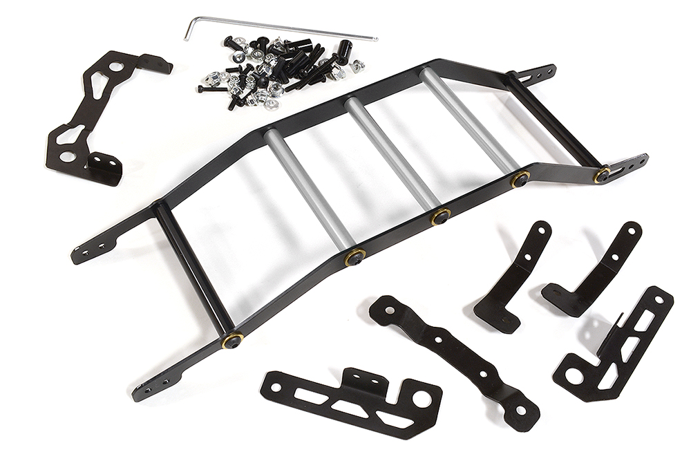 C31323SILVER Exo-Skeleton Body Roll Cage Kit for Arrma 1/10 Vorteks 4X4 3S BLX ARA402319 - Image 1