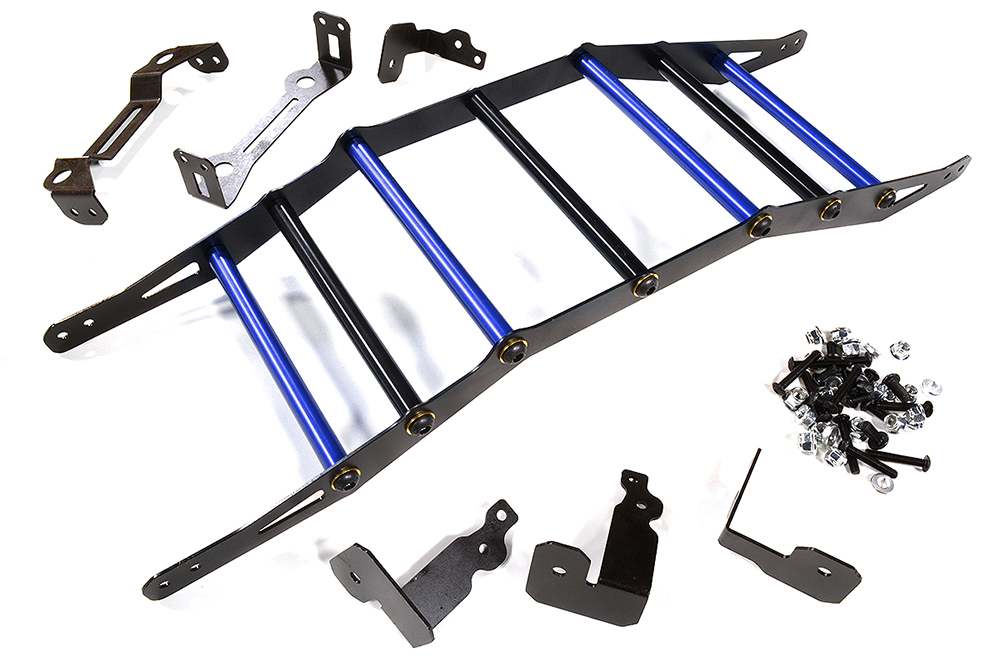 C31327BLUE Alloy Exo-Skeleton Body Roll Cage Kit for Arrma 1/5 Kraton 4X4 8S BLX ARA409004 - Image 1
