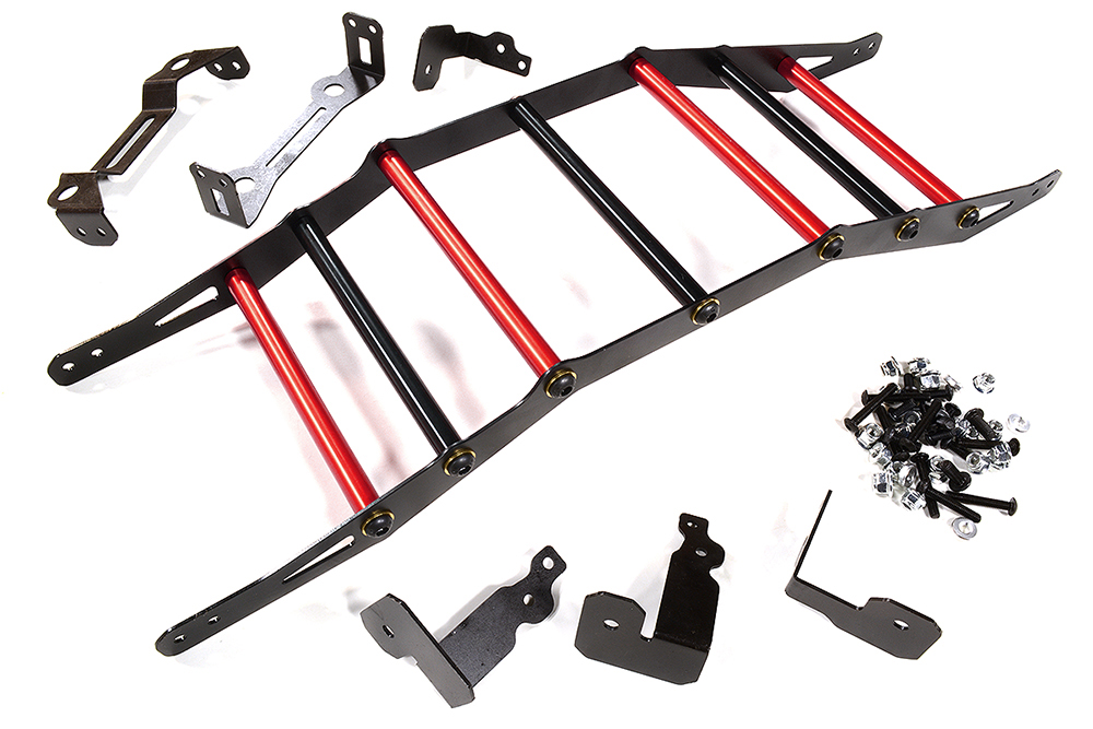C31327RED Alloy Exo-Skeleton Body Roll Cage Kit for Arrma 1/5 Kraton 4X4 8S BLX ARA409004 - Image 1