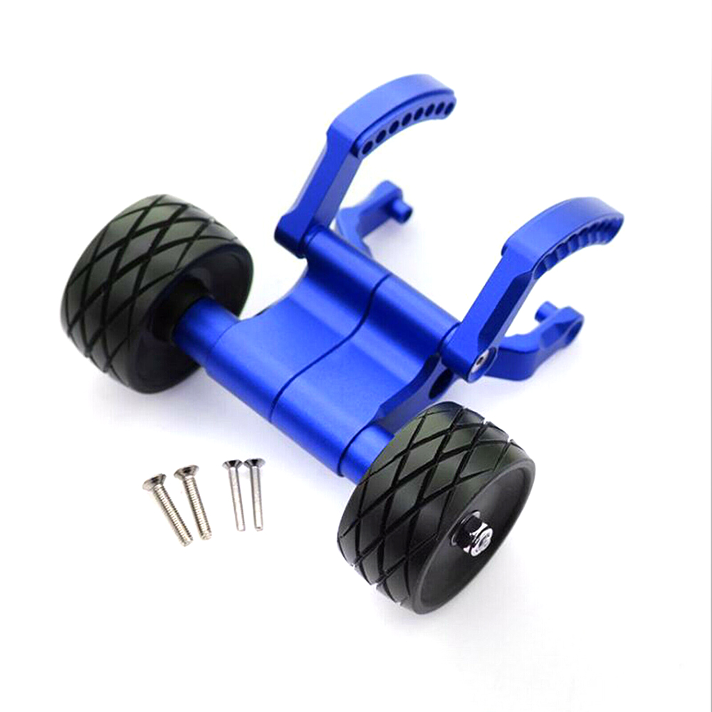 C31376BLUE Wheelie Bar Set for Traxxas 1/10 E-Revo 2.0 & E-Revo - Image 1