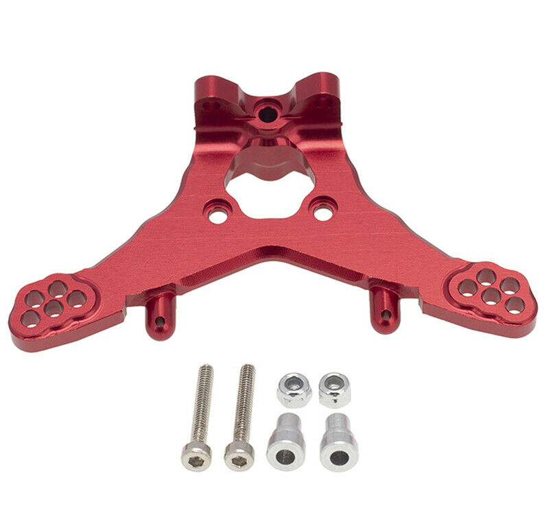 C31397RED Alloy Machined Rear Shock Tower for Losi 1/18 Mini-T 2.0 - Image 1
