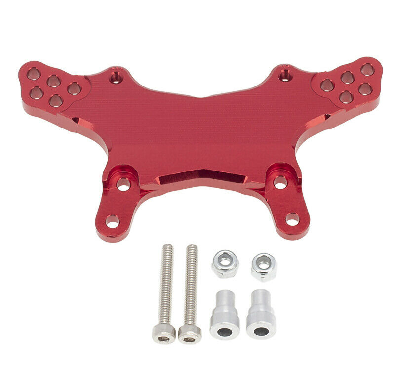 C31398RED Alloy Machined Front Shock Tower for Losi 1/18 Mini-T 2.0 - Image 1
