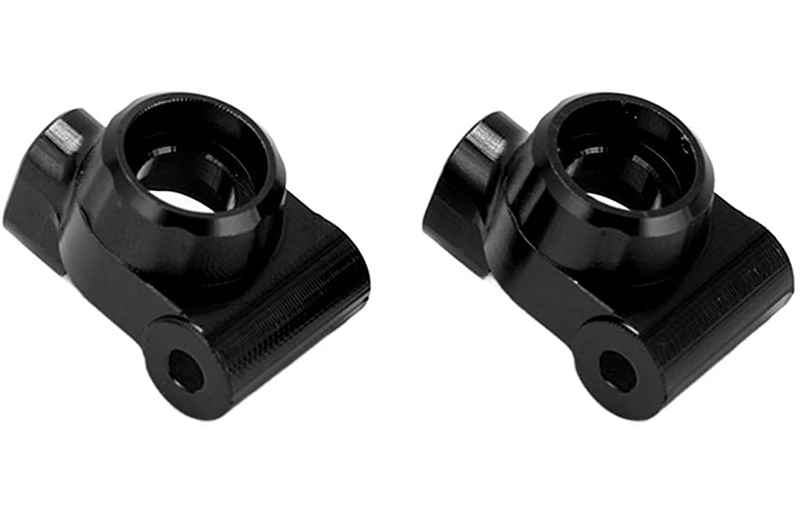 C31402BLACK Alloy Machined Rear Hub Carriers for Losi 1/18 Mini-T 2.0 - Image 1