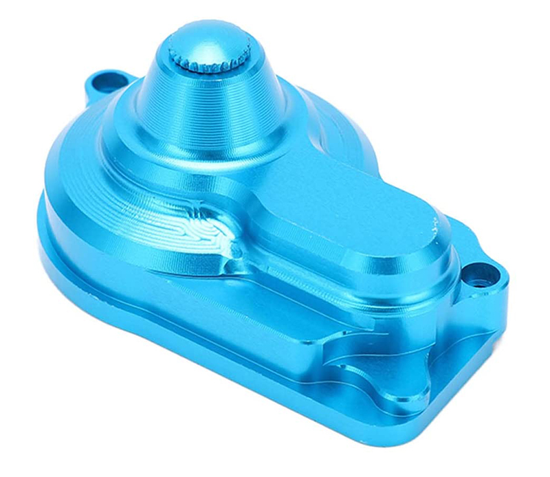 C31405BLUE Alloy Machined Main Gear Cover for Losi 1/18 Mini-T 2.0 - Image 1