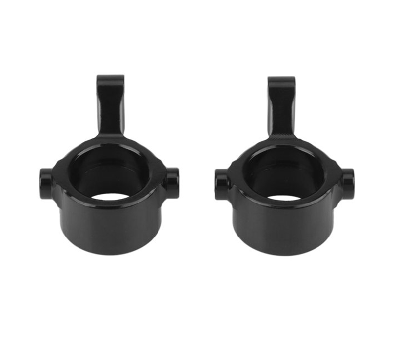 C31418BLACK Alloy Machined Steering Blocks for Axial 1/18 Yeti Jr RTR - Image 1