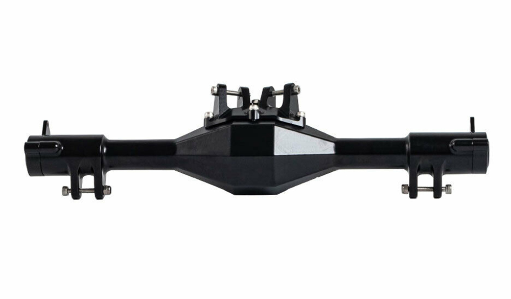 C31420BLACK Alloy Machined Rear Axle Housings for Losi 1/6 Super Baja Rey 1.0 & 2.0 - Image 1