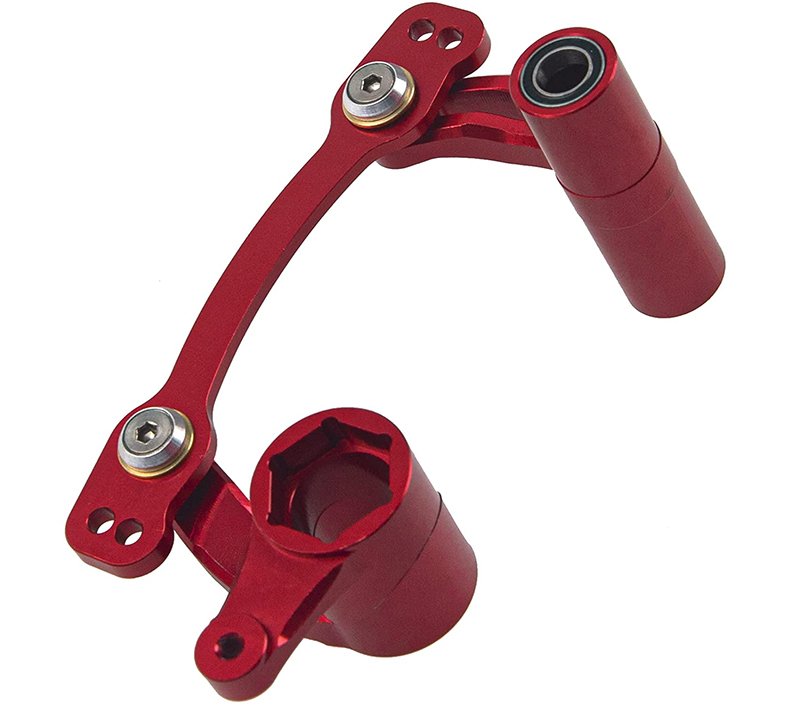 C31442RED Steering Bellcrank Set for Arrma 1/8 Kraton, Senton & Typhon 6S BLX AR340073 - Image 1