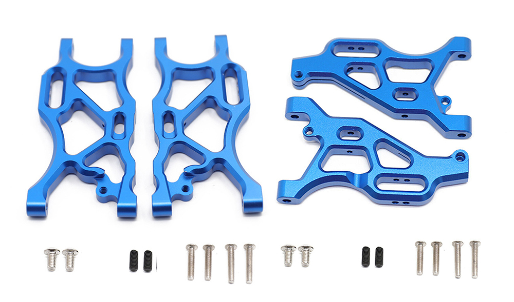 C31449BLUE Front & Rear Lower Arms for Arrma 1/8 Typhon 1/7 Limitless AR330503 AR330192 - Image 1