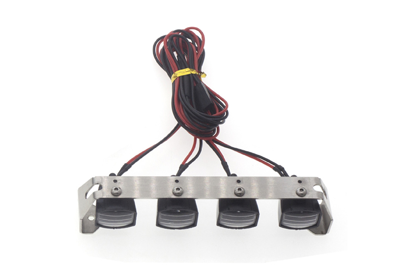 C31505 Realistic Spot Light (4) Set w/ LED for 1/10 & 1/8 Scale W=108mm - Image 1