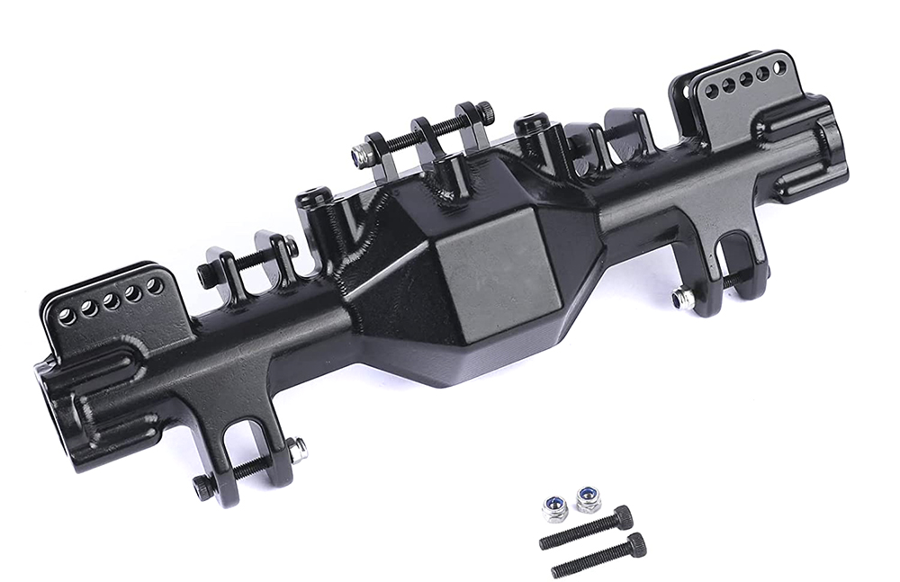 C31515BLACK Alloy Axle Housing (1) for Losi 1/8 LMT 1.0 4WD Monster Truck - Image 1